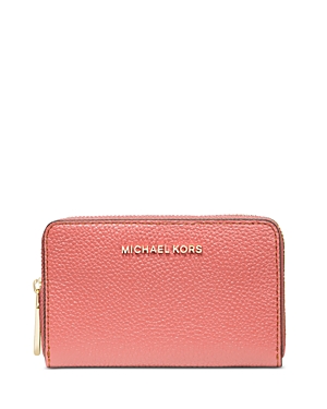 MICHAEL KORS MICHAEL MICHAEL KORS JET SET LEATHER CARD CASE