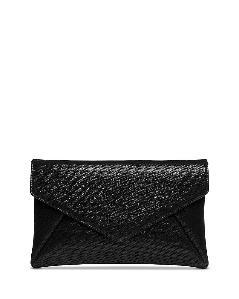 Stuart Weitzman The Loveletter Clutch In Black