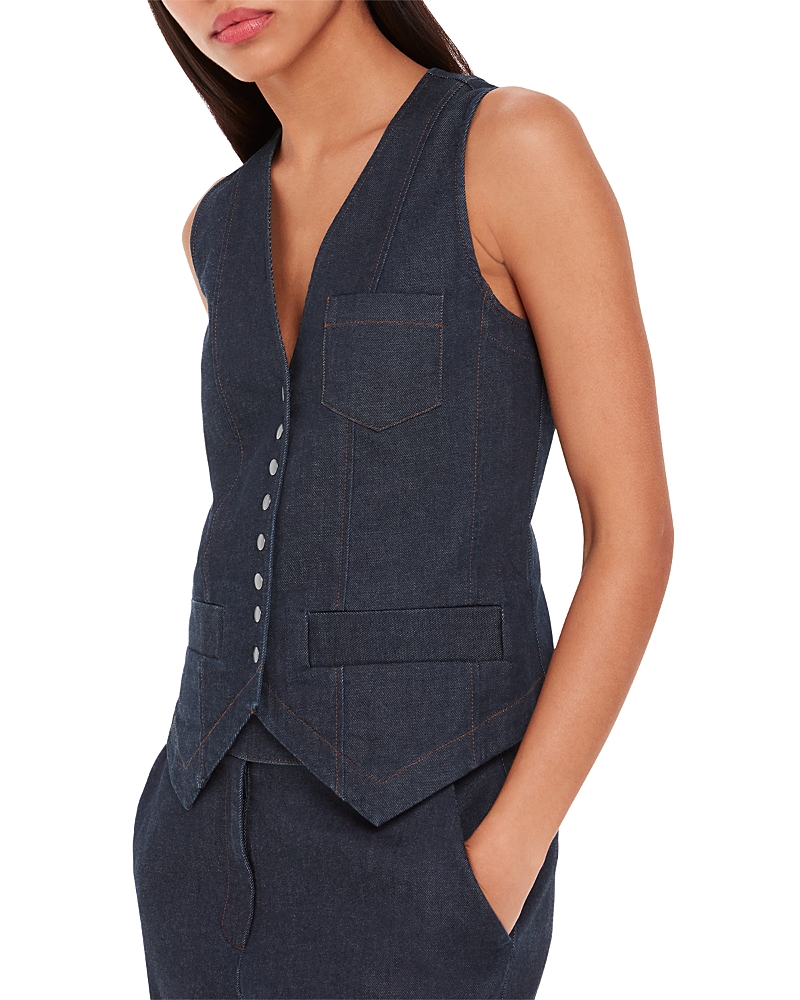 Whistles Joanna Denim Vest