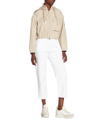 Moncler Leda Hooded Cropped Parka | Bloomingdale's