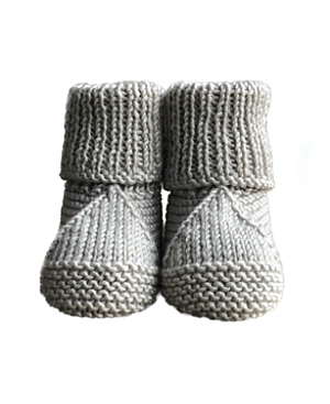 Sevim Handmade Unisex Booties - Baby In Oat