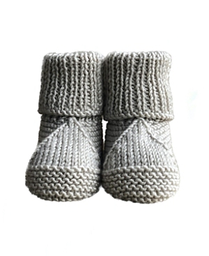 Shop Sevim Handmade Unisex Booties - Baby In Oat