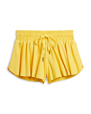 Katiejnyc Girls' Farrah Shorts - Big Kid In Yellow