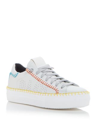 P448 - Women's Thea Whip Stitch Low Top Sneakers