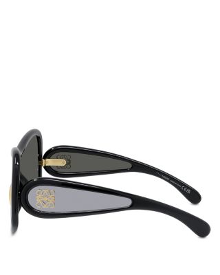 Anagram Fashion Mirrored Mask Sunglasses