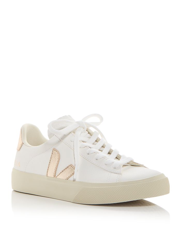 Veja Women's Campo Low Top Sneakers In Extra White Platine
