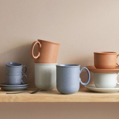 Thomas Clay Mugs, Set of 4