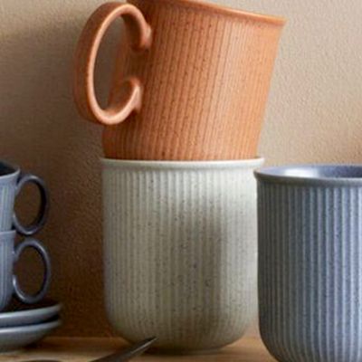 Thomas Clay Mugs, Set of 4