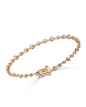Bloomingdale's Diamond Bracelet In 14k Yellow Gold, 1.0 Ct. T. W. In Gold