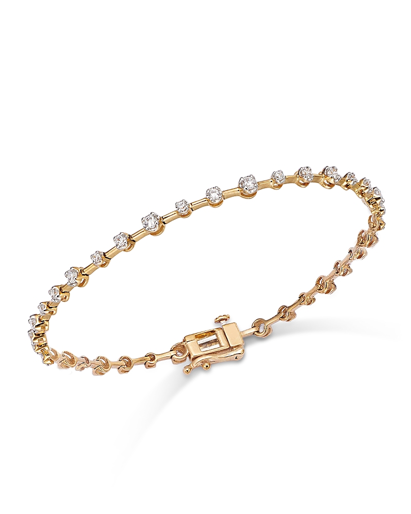 Bloomingdale's Fine Collection Diamond Bracelet in 14K Yellow Gold, 1.0 tcw
