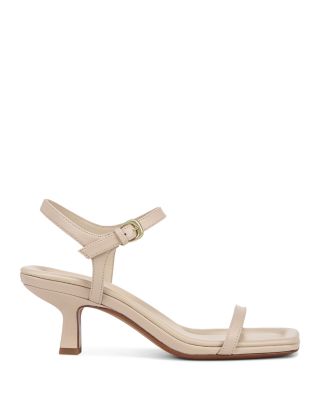 Women's Coco Square Toe Kitten Heel Sandals 