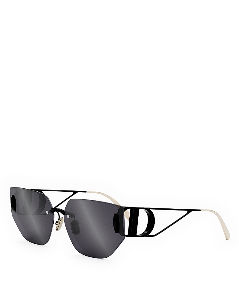 Dior 30Montaigne B3U Mirrored Butterfly Sunglasses, 65mm