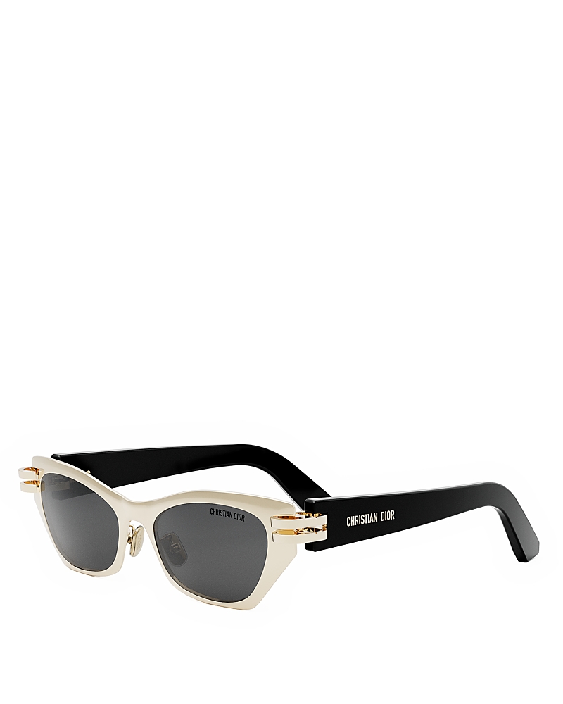 Dior CDior B3U Mirrored Butterfly Sunglasses, 53mm