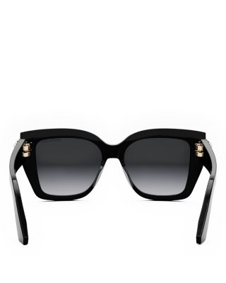 DIOR CDior S1I Square Sunglasses, 52mm | Bloomingdale's