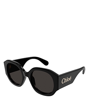 Chloe Naomy Round Sunglasses, 53mm