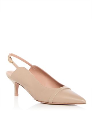 Malone Souliers Women's Marion Slingback Kitten Heel Pumps