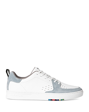 Shop Ps By Paul Smith Men's Cosmo Lace Up Sneakers In White