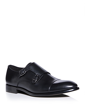The Men's Store At Bloomingdale's Men's Double Monk Strap Cap Toe Dress Shoes - 100% Exclusive In Black