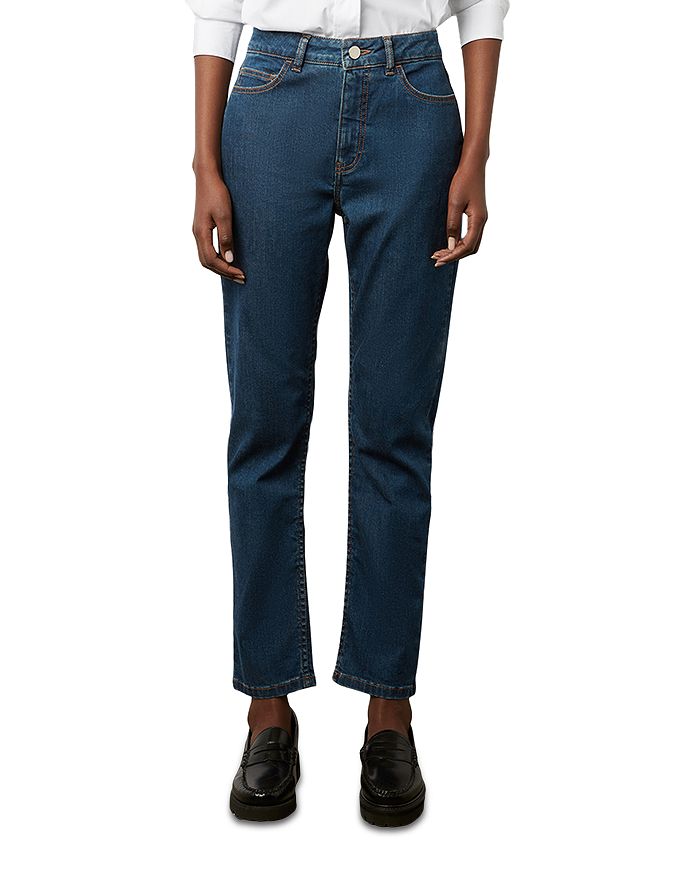 Gerard Darel Cheryl Slim Jeans in Blue | Bloomingdale's