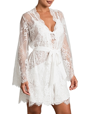 Shop In Bloom By Jonquil Marry Me Lace Robe In Ivory