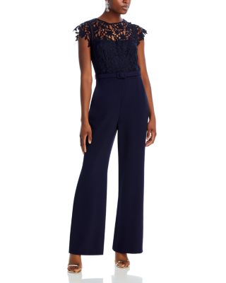 Eliza J - Lace Bodice Jumpsuit