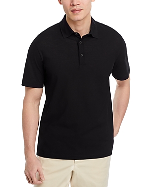 Shop Herno Knit Polo Shirt In Black