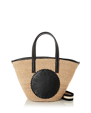 Stella Mccartney Basket Shoulder Bag In Brown