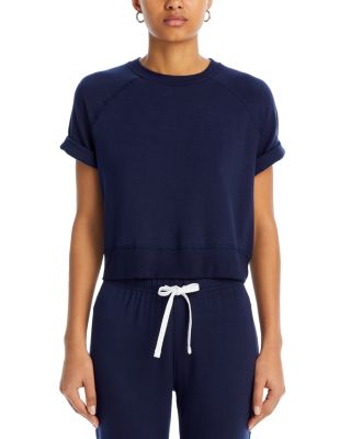 Brooks Short Sleeve Sweatshirt & Brooks Cropped Flare Sweatpants