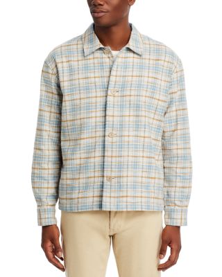 Plaid Relaxed Fit Shirt Jacket
