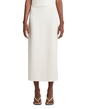 Shop Vince Pencil Skirt In Off White