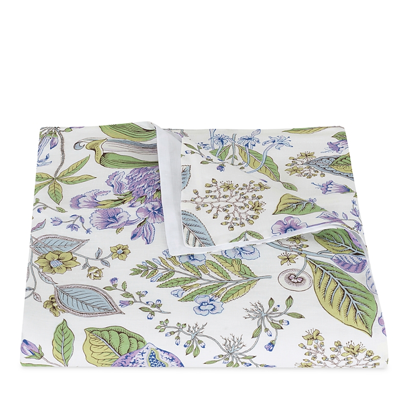 Matouk Pomegranate Linen Duvet Cover, King In Purple