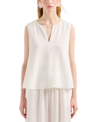 Emporio Armani - Split Neck Blouse