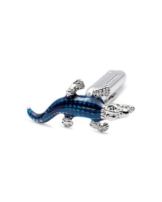 Blue Crocodile Cufflinks