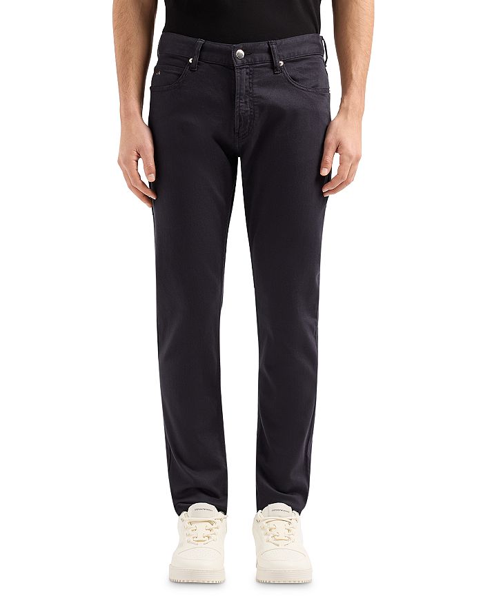 Armani jeans mens slim fit jeans blue top