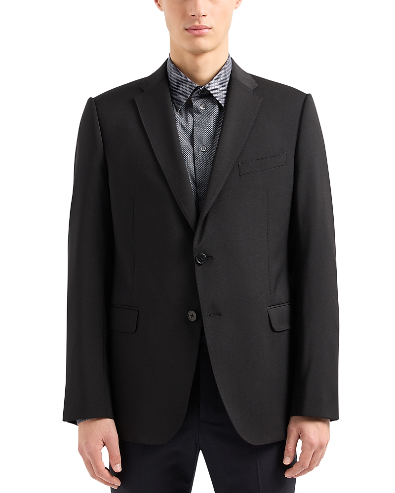 Emporio Armani Slim Fit Tropical Wool Jacket