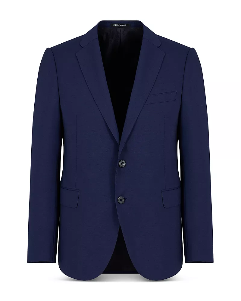 Emporio Armani Slim Fit Tropical Wool Jacket
