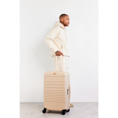 Medium Check-in Roller in Beige