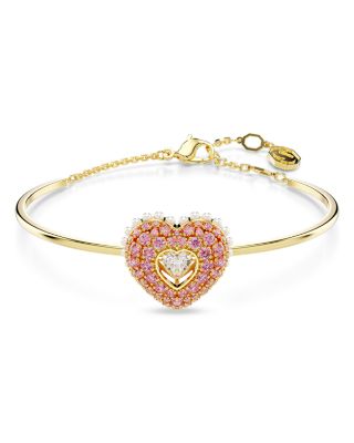 Swarovski - Idyllia Heart Bangle Bracelet