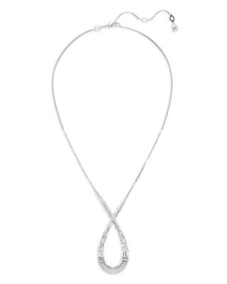 Hyperbola Infinity Pendant Necklace, 17.72"