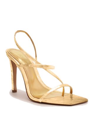 SCHUTZ - Women's Heloise High Square Toe High Heel Sandals