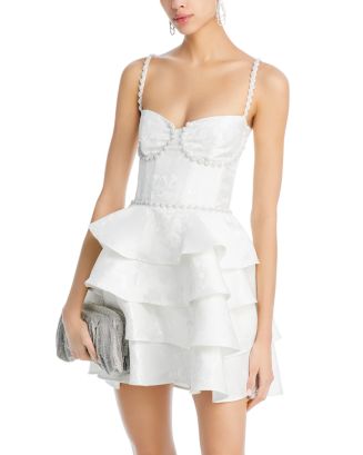 V. Chapman Luciana Embellished Mini Dress | Bloomingdale's Women