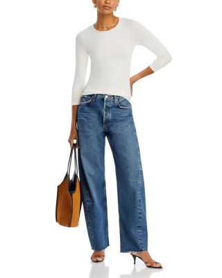 Crewneck Long Sleeve Tee