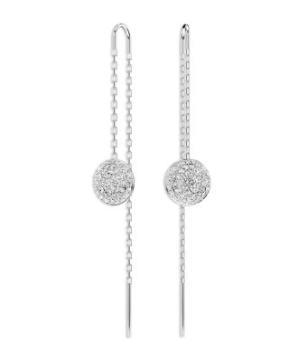 Swarovski - Meteora Drop Threader Earrings