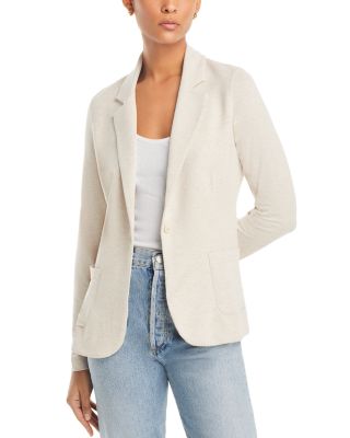 Fitted Linen Blazer