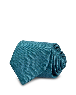 Canali Solid Melange Silk Classic Tie