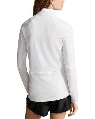 Stretch Jersey Quarter Zip Pullover