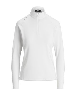 Stretch Jersey Quarter Zip Pullover