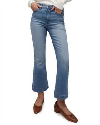 Veronica Beard - Carson High Rise Ankle Flare Jeans in Amethyst