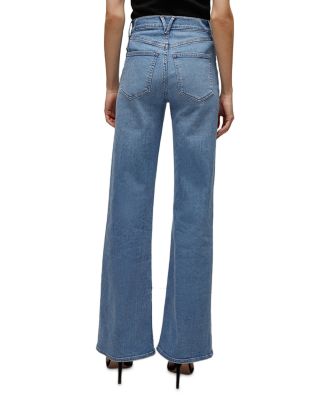 Crosbie High Rise Wide Leg Jeans in Amethyst
