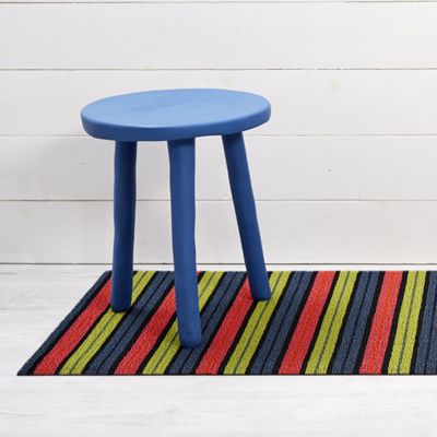 Ribbon Stripe Shag Mat Collection
